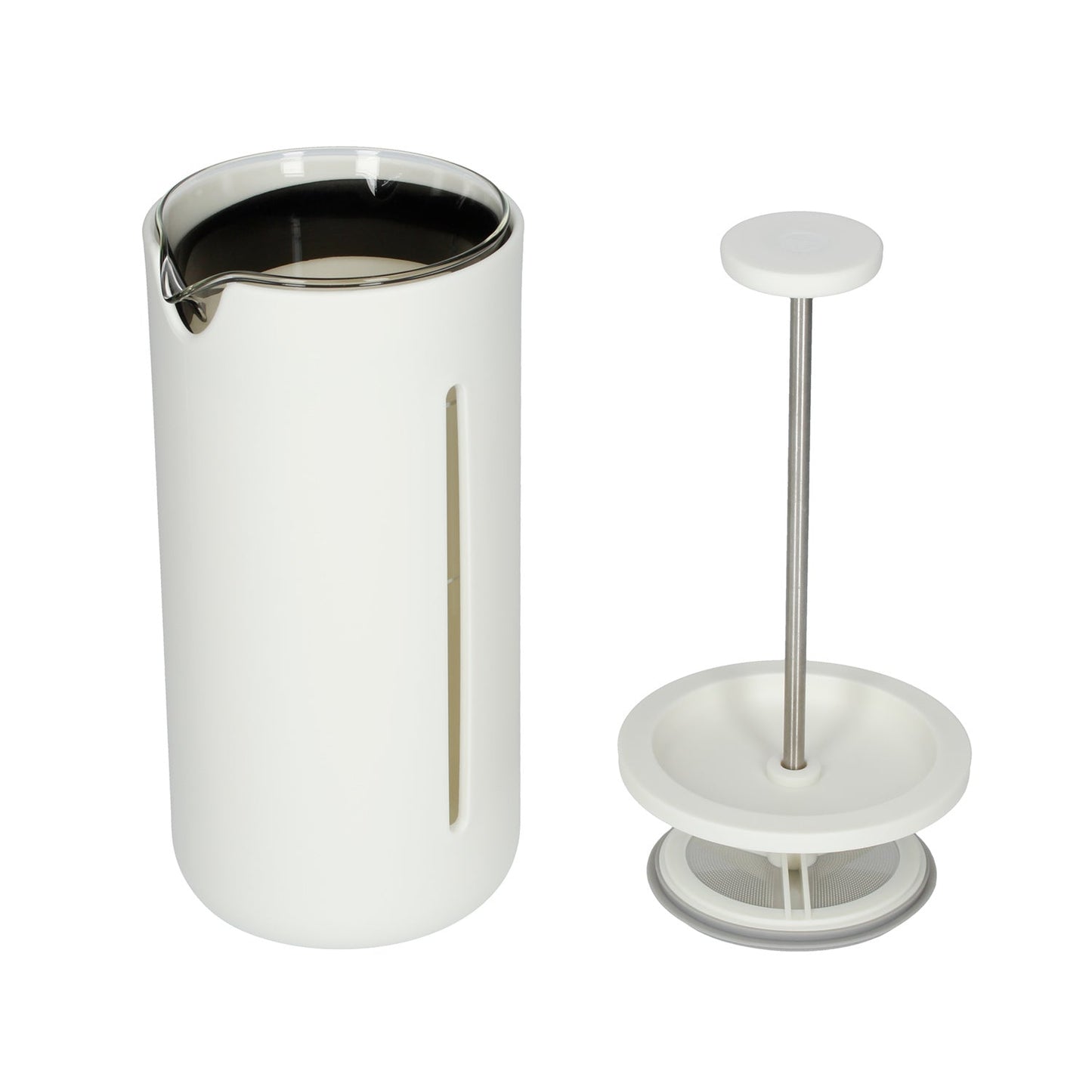 U French Press, 450ml, Schwarz