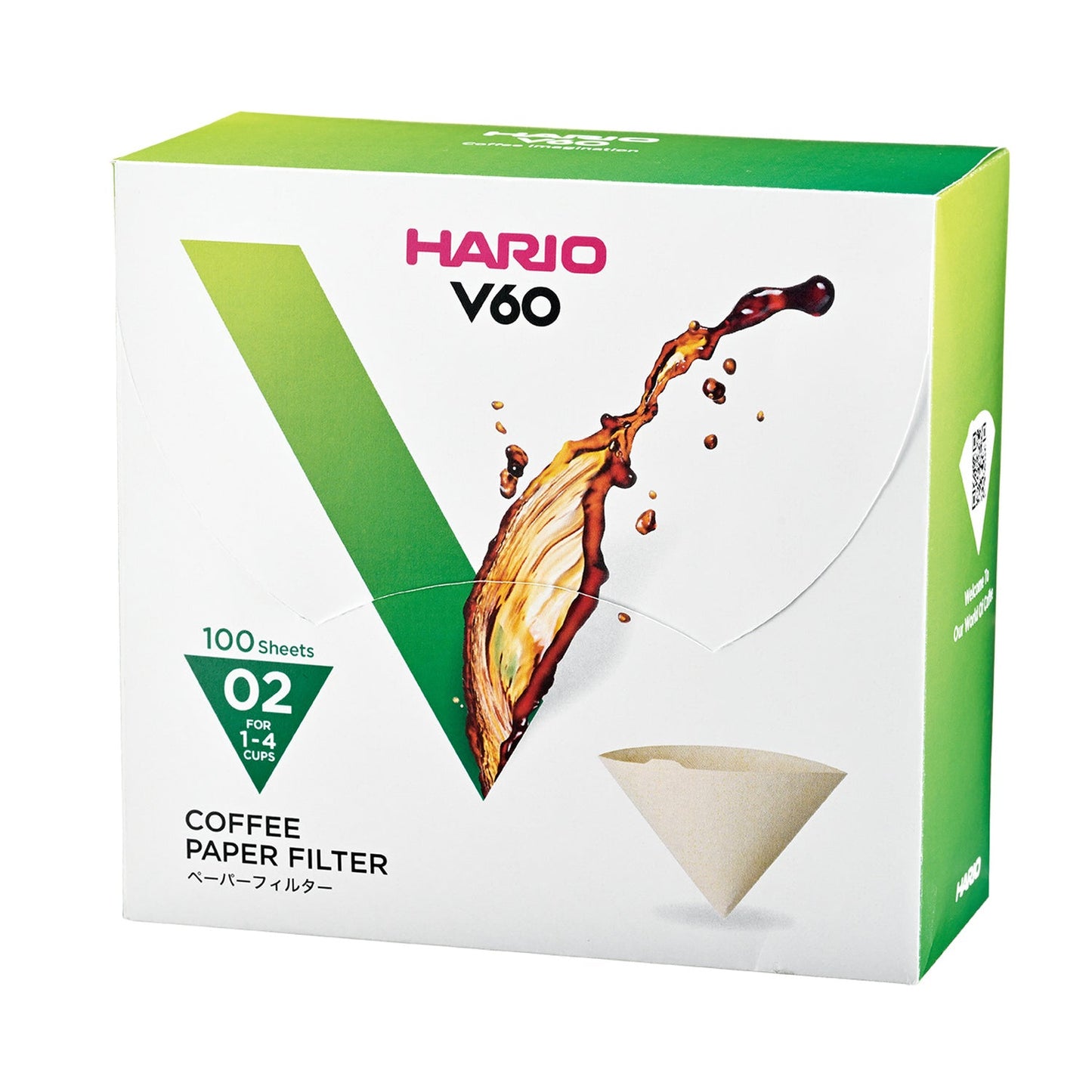 HARIO MISARASHI 02, V60-Filter, 100 Stück