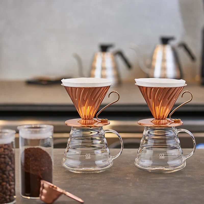 HARIO V60-02 Kupfer-Dripper