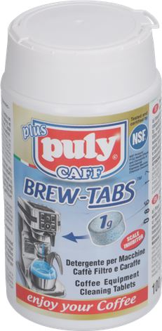 Kaffeemaschinenreiniger Puly Caff Brew, 100 Stück – 1g