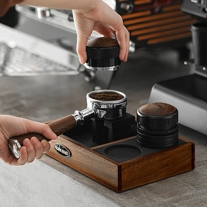 MHW-3BOMBER Espresso-Tamperstation Kaffeemaschinen-Siebträgerhalter