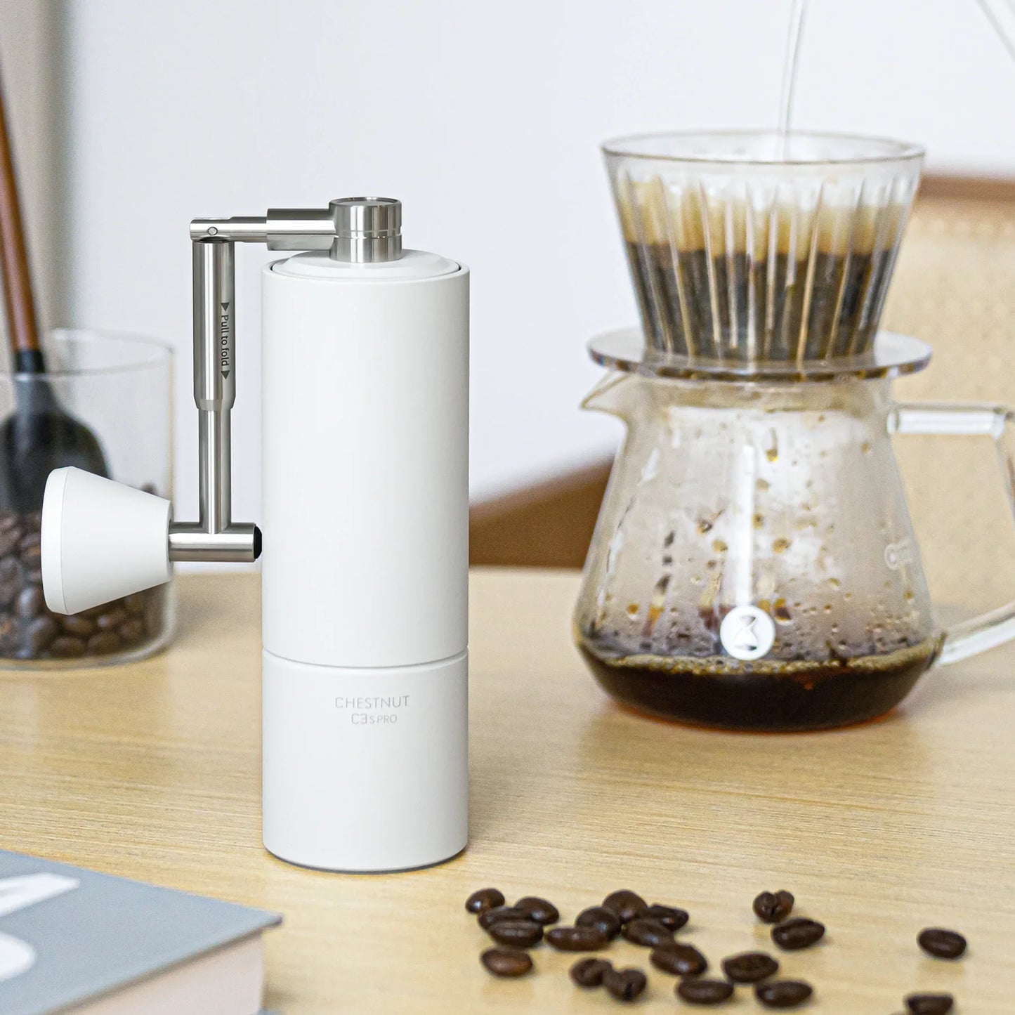 TIMEMORE C3 PRO White preklopna ručka