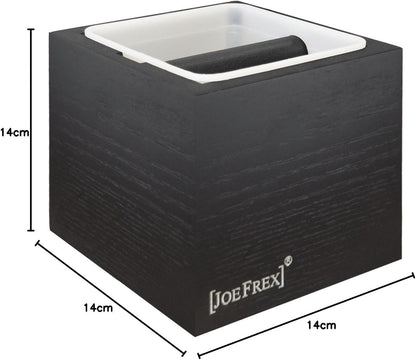 Knockbox posuda za talog kave, drvena JoeFrex, crna