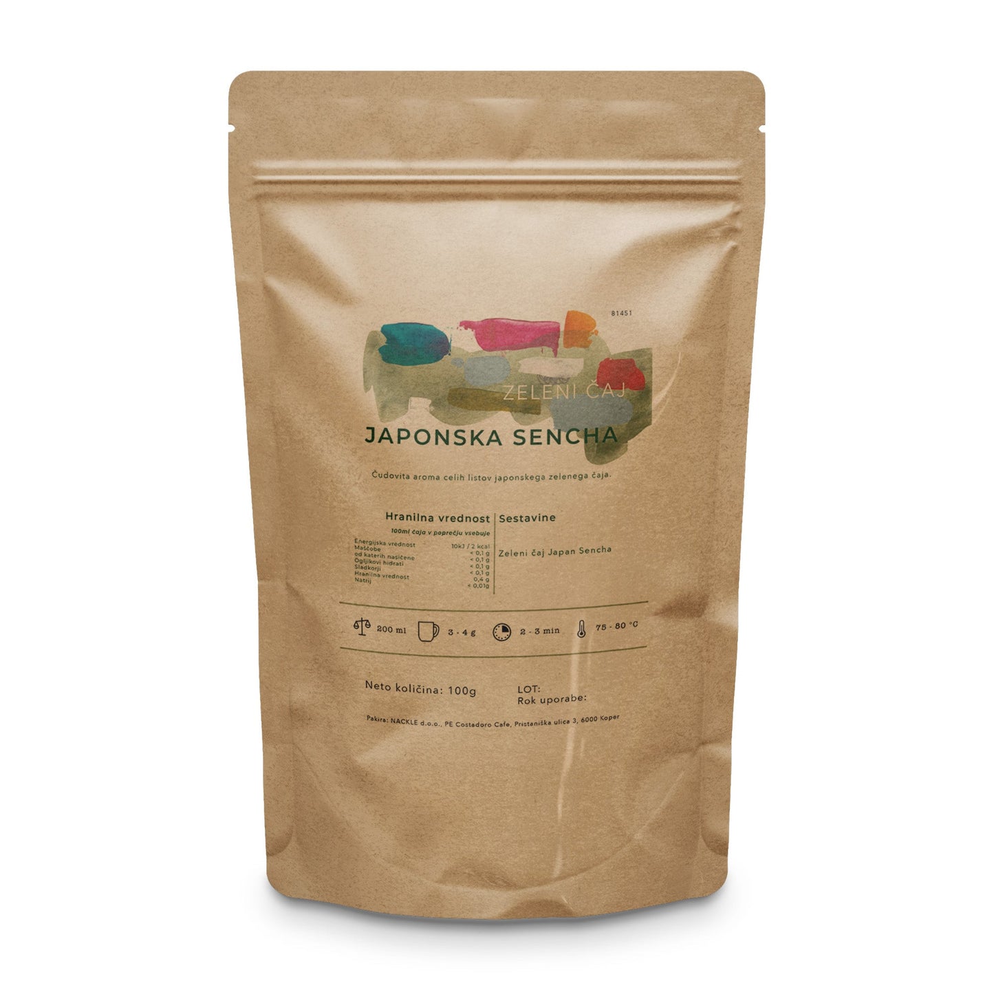 JAPANISCHER SENCHA GRÜNER TEE
