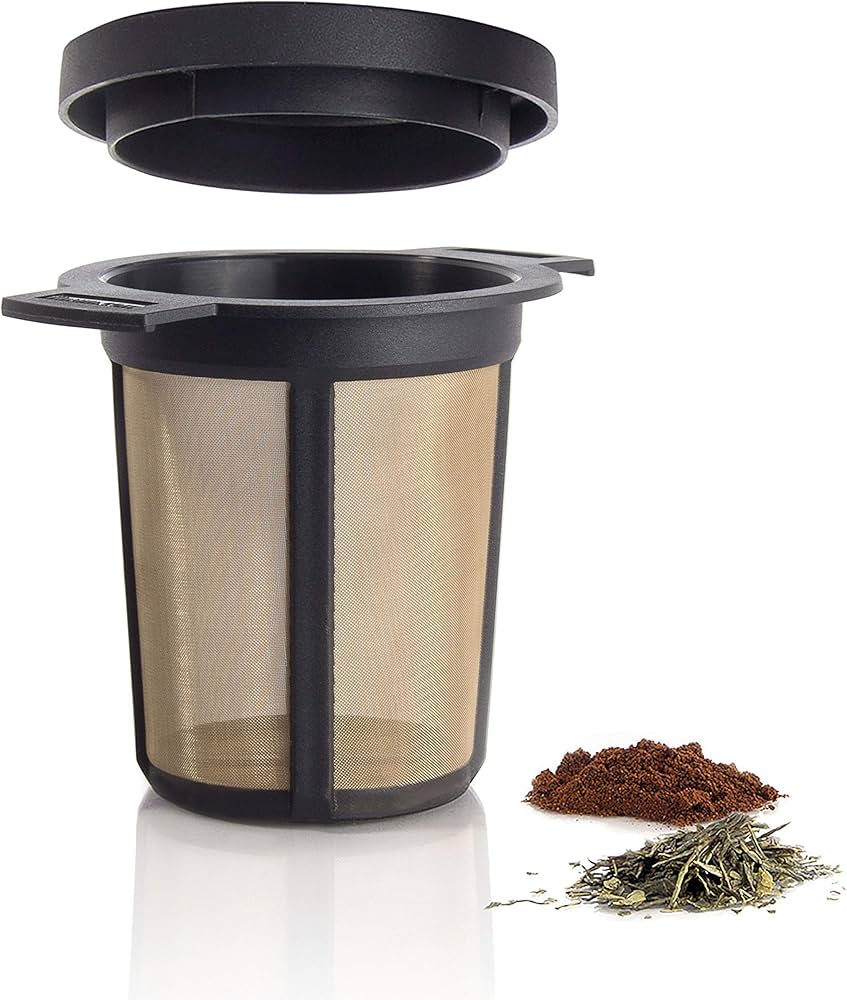 Metalni filter za čaj s poklopcem 6cm