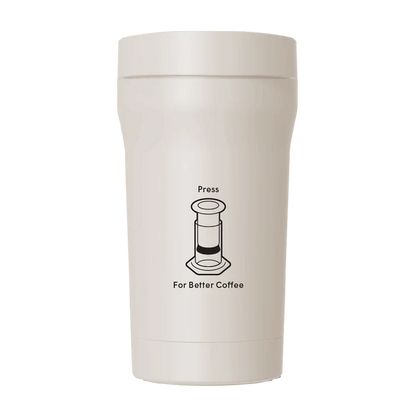 Aeropress Travel Coffee Tumbler - Cream
