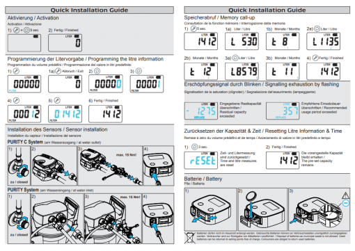 BRITA Filterkopf Purity C mit variablem By-Pass 0-70% (3/8)