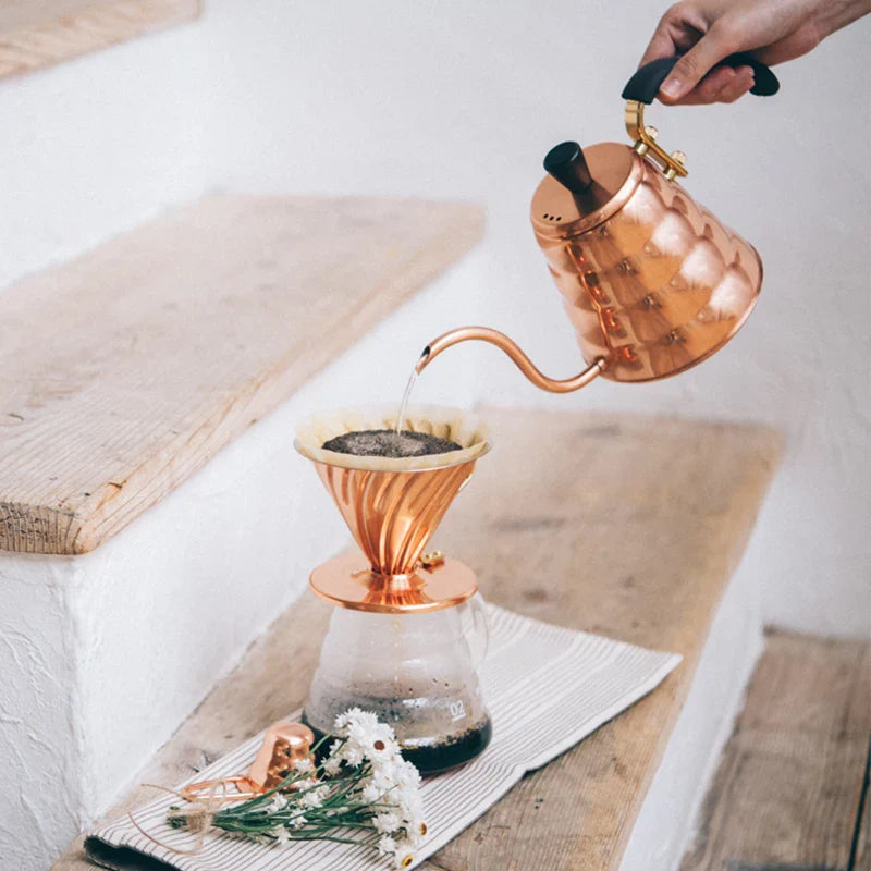 HARIO V60-02 Kupfer-Dripper