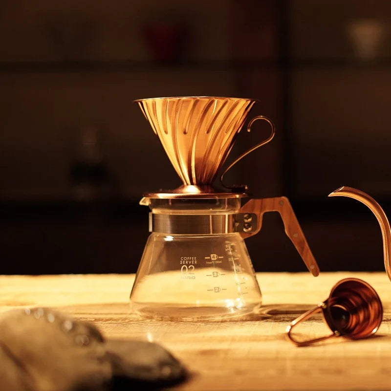 HARIO V60-02 Kupfer-Dripper