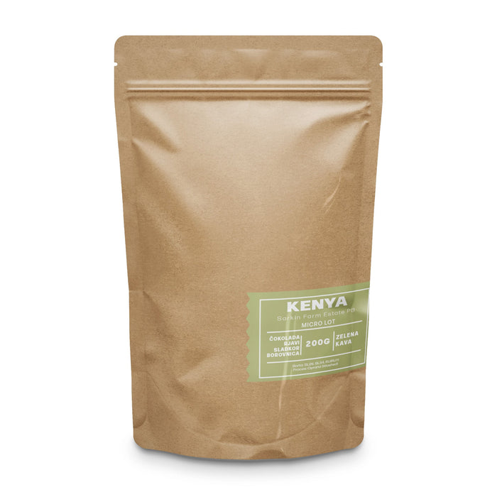 KENYA Sarkin Farm Estate PB - Micro Lot; GRÜNER KAFFEE