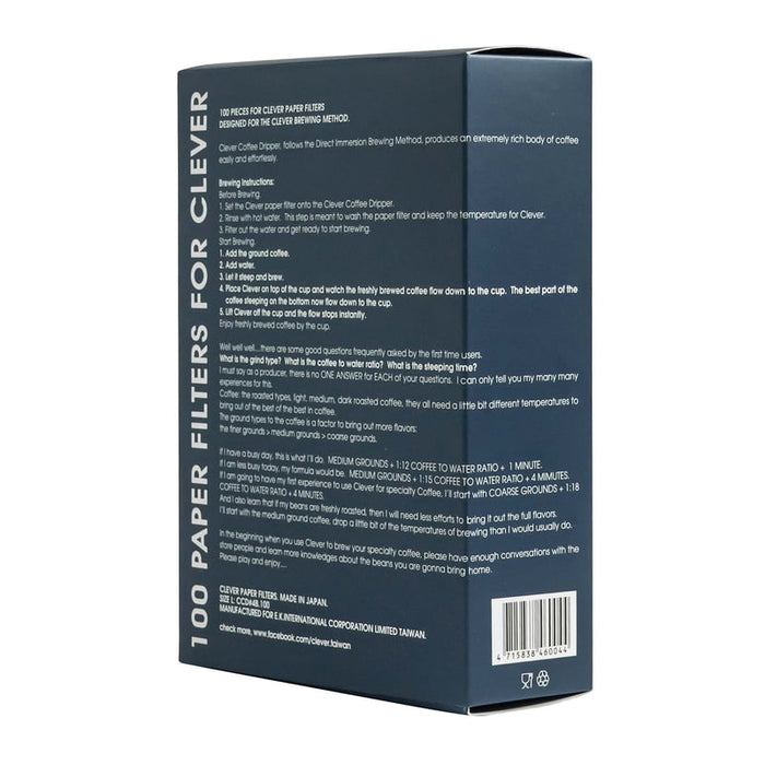 CLEVER DRIPPER FILTER, 100 Stk