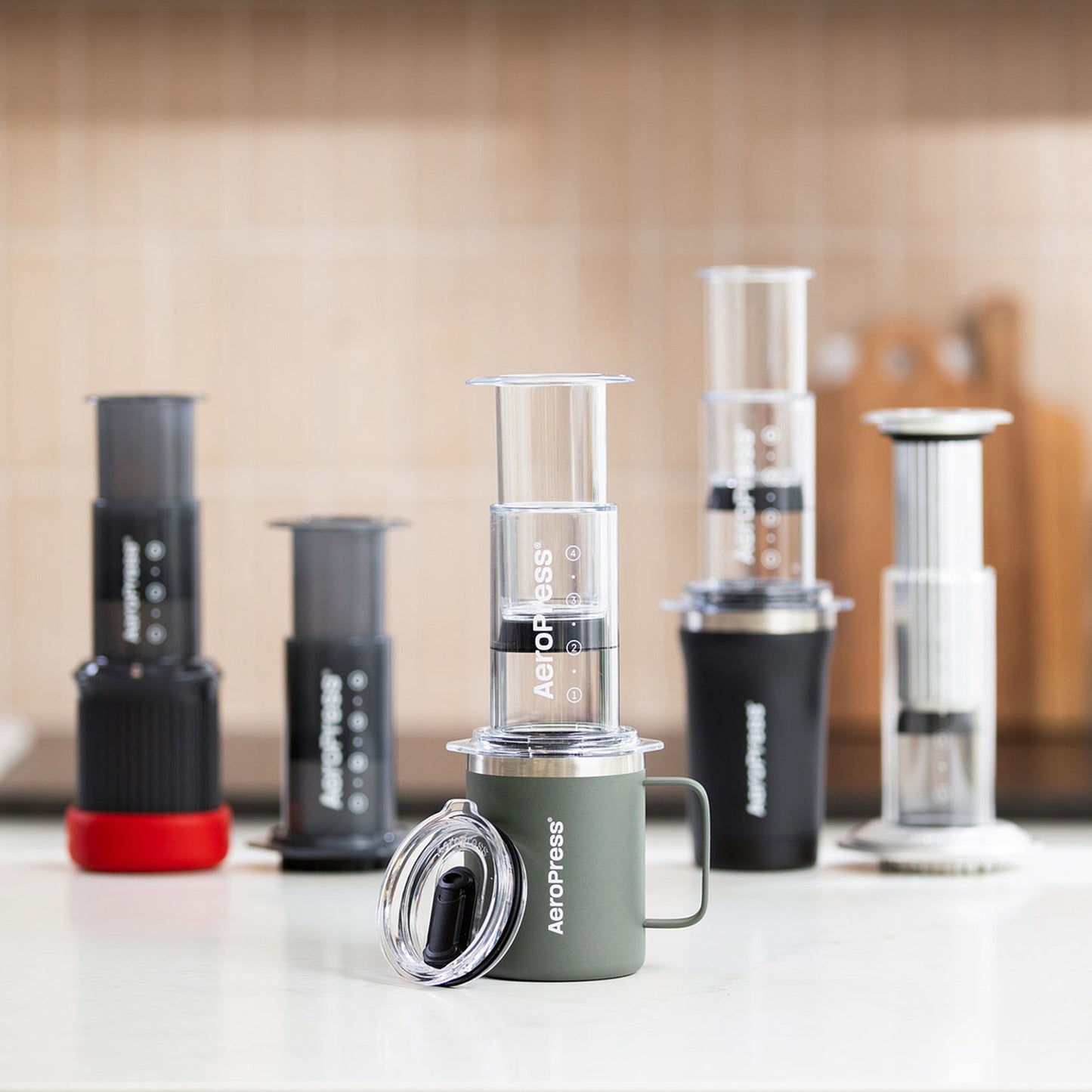 Aeropress Travel Coffee Mug - Zelen