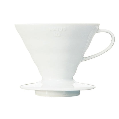 HARIO V60 DRIPPER - WEISS-KERAMISCH, 02