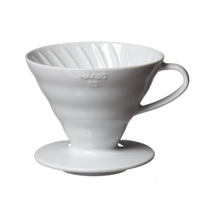 HARIO V60 DRIPPER - WEISS-KERAMISCH, 01